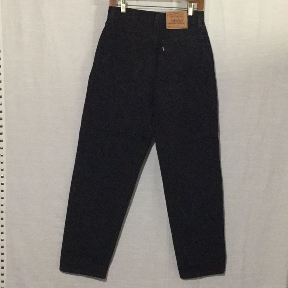 Levi’s Black 561 Straight Leg Jeans - Picture 4 of 6